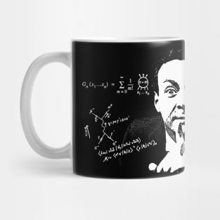 Richard Feynman OG Diagrams Mug